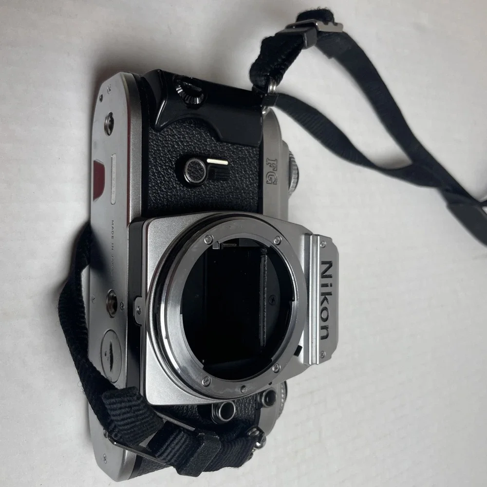Nikon FG F-G Chrome 35mm Film analog SLR camera body ONLY not working